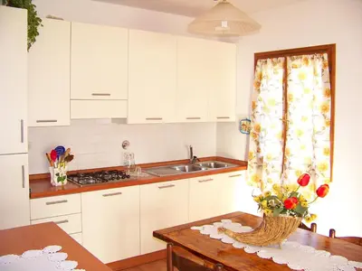 Cucina o angolo cottura di Appartamenti Il Girasole