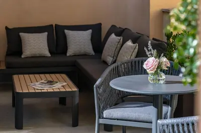 Area soggiorno di Apartments Florence- Palazzo Signoria luxury Apartments 2-David
