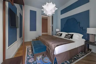 Letto o letti in una camera di Apartments Florence- Palazzo Signoria luxury Apartments 2-David