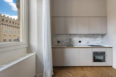 Cucina o angolo cottura di Apartments Florence - Palazzo Signoria luxury Apartments 9