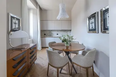 Cucina o angolo cottura di Apartments Florence - Palazzo Signoria luxury Apartments 9