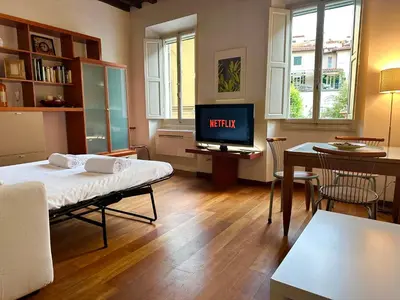 TV o dispositivi per l'intrattenimento presso DaVinci Boutique Apartment