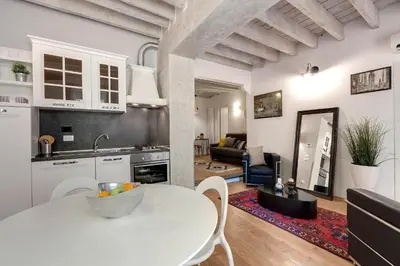 Cucina o angolo cottura di De Rustici Apartment