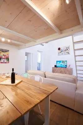 TV o dispositivi per l'intrattenimento presso The Chianti Rooster Flat