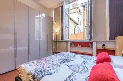 Letto o letti in una camera di Firenze Rentals Suite Oche