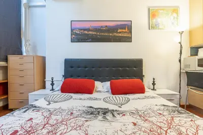 Letto o letti in una camera di Firenze Rentals Suite Oche