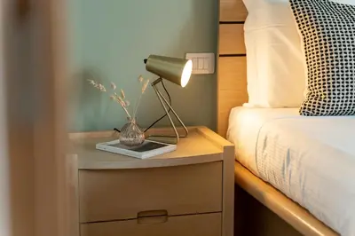 Letto o letti in una camera di Penthouse Midori