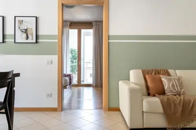Area soggiorno di Penthouse Midori