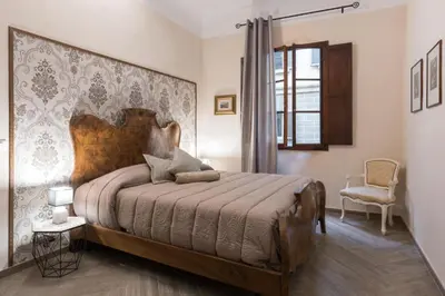 Letto o letti in una camera di The Hobbit Guelfa