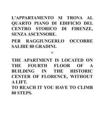 Planimetria di Over the roofs of Florence - Tornabuoni - Duomo - Repubblica