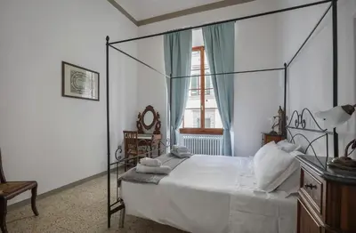 Letto o letti in una camera di Apartment in Florence's Heart: Via delle Seggiole