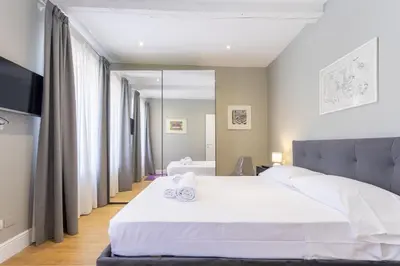Letto o letti in una camera di Lupi by Halldis
