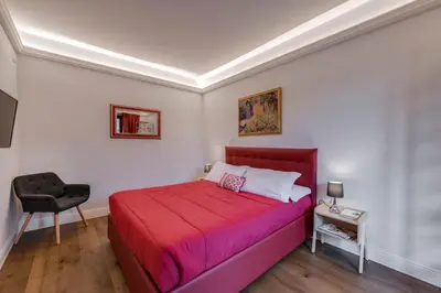 Letto o letti in una camera di Via Verdi Apartments