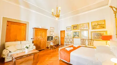Letto o letti in una camera di Brunelleschi Imperial House
