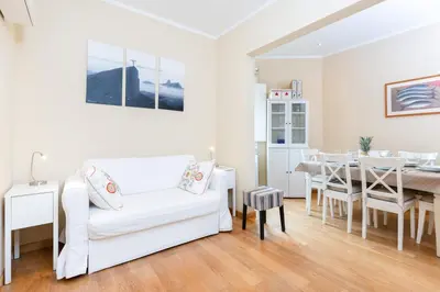Area soggiorno di Comfortable and Convenient apt in the center - Zanobi Delux