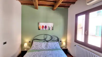 Letto o letti in una camera di Casa Mojito