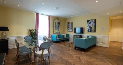 Area soggiorno di Algilà Luxury Torrigiani Apartments