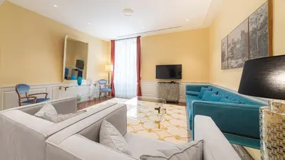TV o dispositivi per l'intrattenimento presso Algilà Luxury Torrigiani Apartments