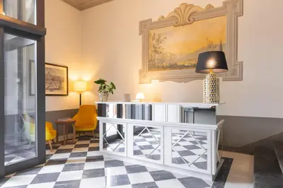 Area soggiorno di Algilà Luxury Torrigiani Apartments