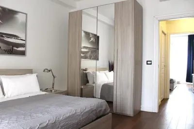 Letto o letti in una camera di Art Apartment Stazione B