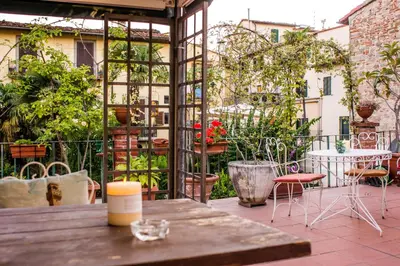 Balcone o terrazza di Hotel Il Bargellino