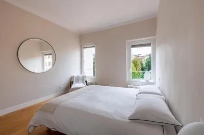 Letto o letti in una camera di Loft in Santo Spirito