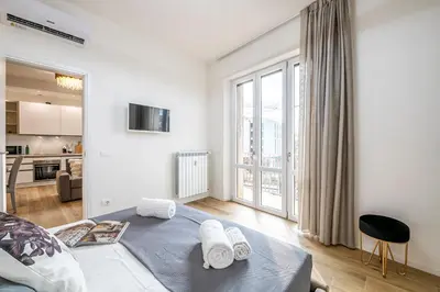 Letto o letti in una camera di Alessio Bros central luxury