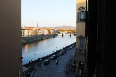 Vista sul fiume nelle vicinanze del bed & breakfast