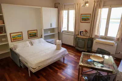 Letto o letti in una camera di Ludo’s Home