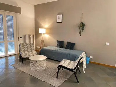 Area soggiorno di B&B Royal Prato