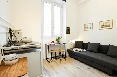 Area soggiorno di Giotto Studio Flat