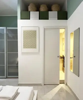Letto o letti in una camera di Loft Botticelli