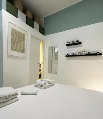Letto o letti in una camera di Loft Botticelli