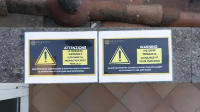 Certificato, attestato, insegna o altro documento esposto da Mansarda Nonna Gina with terraces