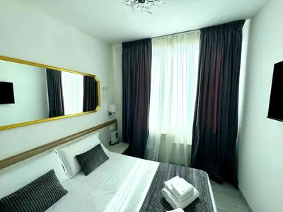 Letto o letti in una camera di Affittacamere Sunset House