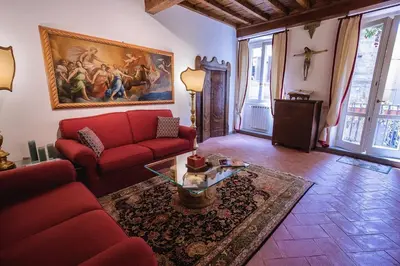 Area soggiorno di Acacia Firenze - Adelfa