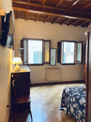 Letto o letti in una camera di Appartamento Alessia (SMN)