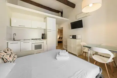 Letto o letti in una camera di Novella Contemporary Apartment by Mmega