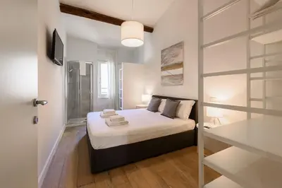 Letto o letti in una camera di Novella Contemporary Apartment by Mmega