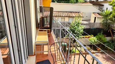 Balcone o terrazza di Il Fiorino di Santa Croce