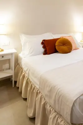 Letto o letti in una camera di A casa di Giuly