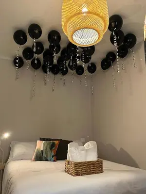 Letto o letti in una camera di A casa di Giuly