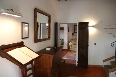 Area soggiorno di Podere Fichereto Tuscany Apartment in Florence countryside