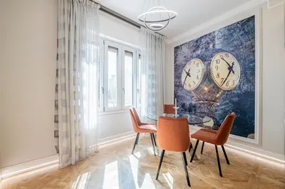 Area soggiorno di Beccaria Modern Luxury - Florence Central Stay