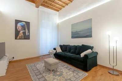 Area soggiorno di La Perla Del Borgo Apartment