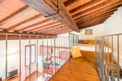 Area soggiorno di Brunelleschi View Suite