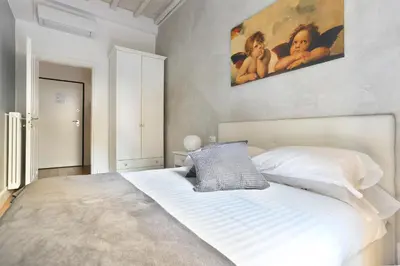 Letto o letti in una camera di Ginori