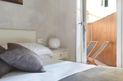 Letto o letti in una camera di Ginori