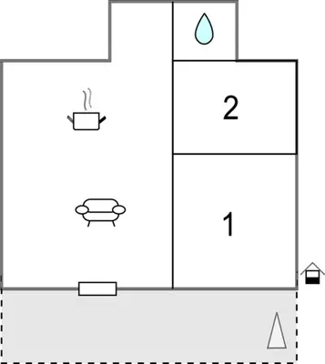 Planimetria di Cozy Apartment In Rignano Sull'arno