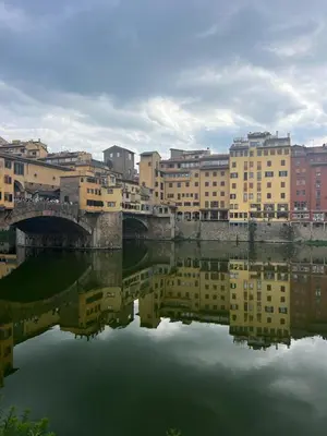 Vista sul fiume nelle vicinanze dell'appartamento